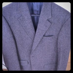 Camel hair blazer jacket